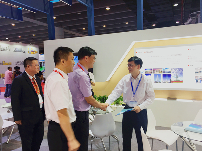 市國資委黨委書記、主任陳浩鈿蒞臨智能裝備展覽會廣日物流展位